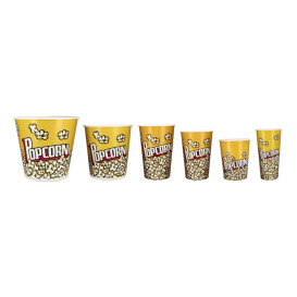 Paper Popcorn Box 960ml 11,4x8,9x14cm (25 Units)