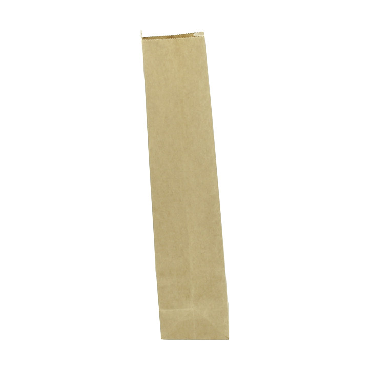 Paper Bag without Handle Kraft and Window 9+6x26cm (1000 Uds)