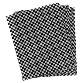 Paper Food Wrap Grease-Proof Black 31x31cm (4000 Units)