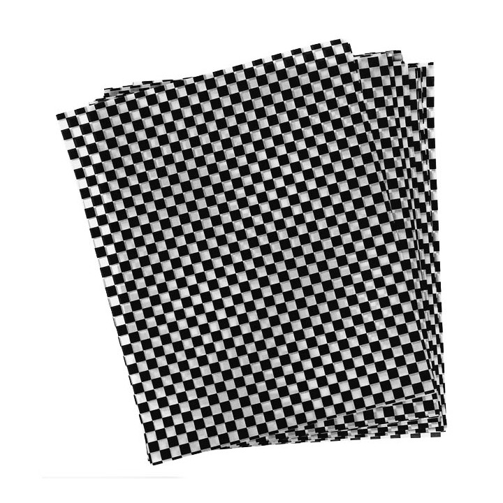Paper Food Wrap Grease-Proof Black 28x33cm (4000 Units)