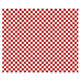 Paper Food Wrap Grease-Proof Red 31x38cm (4000 Units)