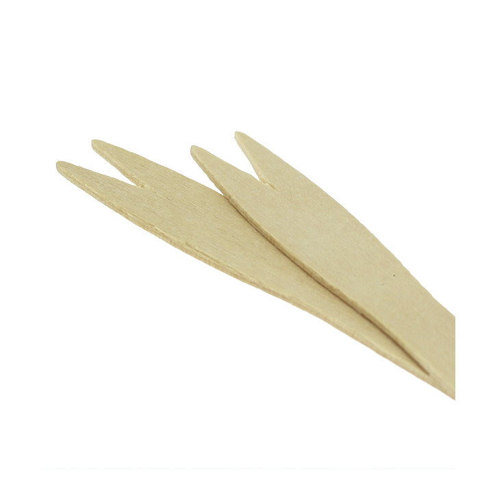 Wooden Food Pick Snaks Natural 8,5cm (1000 Units)