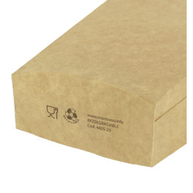 Paper French Fries Scoop Container Kraft Medium size 8,2x3,5x12,5cm (500 Units)