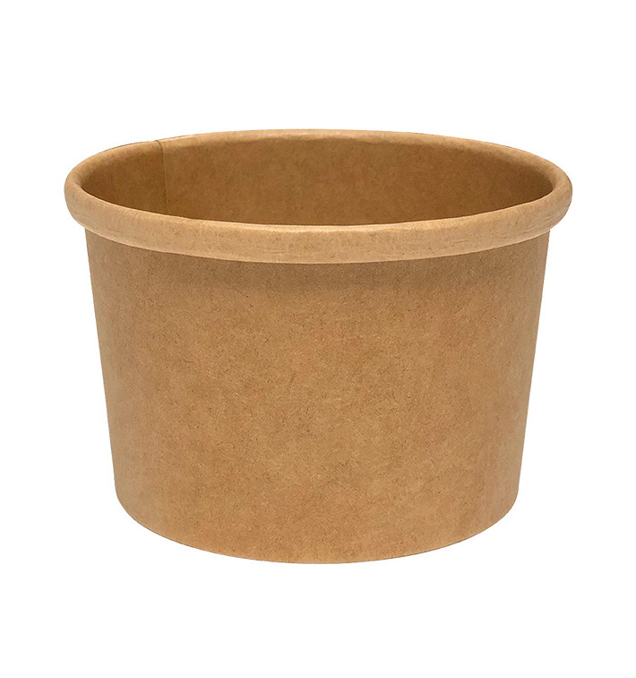 Kraft Carton Pot 8Oz/250ml (25 Units)