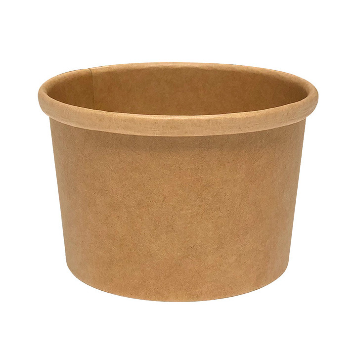 Kraft Carton Pot 8Oz/250ml (25 Units)