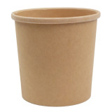 Kraft Carton Pot 16Oz/450ml (50 Units)