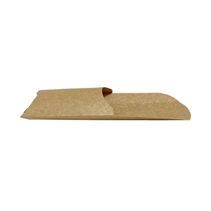 Paper Wrap Food Container Kraft 240x90x35mm (1.000 Units)