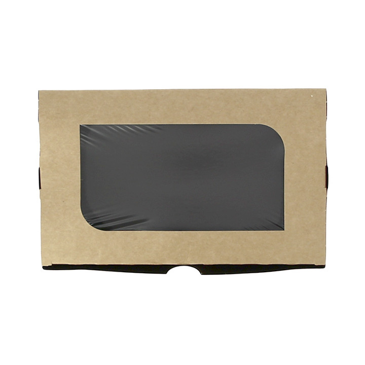 Paper Take-out Container "Premium" 21x13x3,5cm 730ml (300 Units)