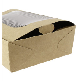Paper Take-out Container "Premium" 18x12,7x5,5cm 1000ml (175 Units)