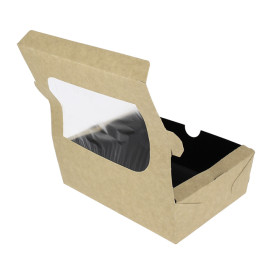 Paper Take-out Container "Premium" 18x12,7x5,5cm 1000ml (175 Units)