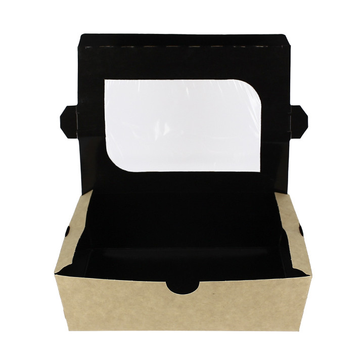 Paper Take-out Container "Premium" 18x12,7x5,5cm 1000ml (25 Units)