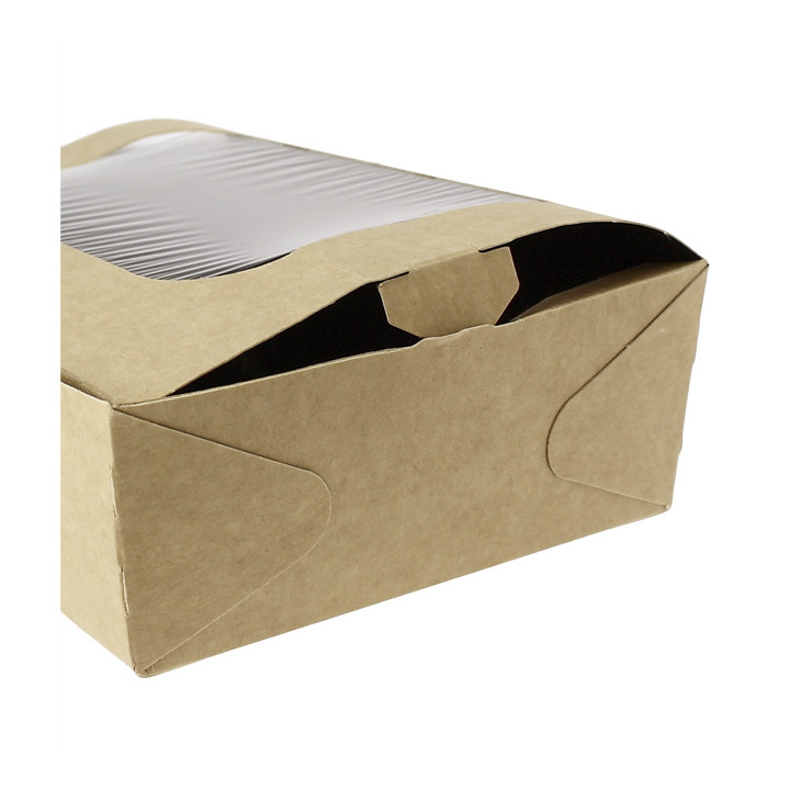 Paper Take-out Container "Premium" 18x12,7x5,5cm 1000ml (25 Units)