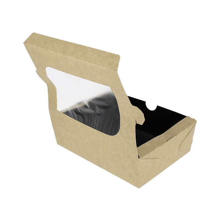 Paper Take-out Container "Premium" 18x12,7x5,5cm 1000ml (25 Units)