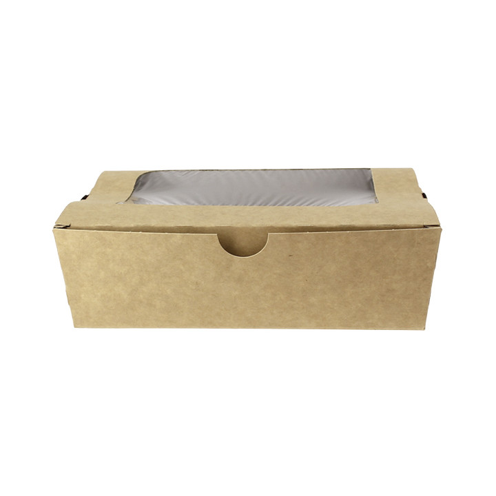 Paper Take-out Container "Premium" 18x12,7x5,5cm 1000ml (25 Units)