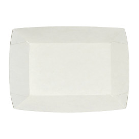 Paper Food Boat Tray Kraft 300ml 11x7x3,5cm (25 Units) 