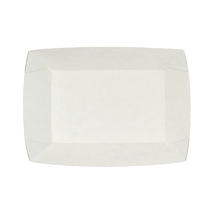 Paper Food Boat Tray Kraft 300ml 11x7x3,5cm (25 Units) 