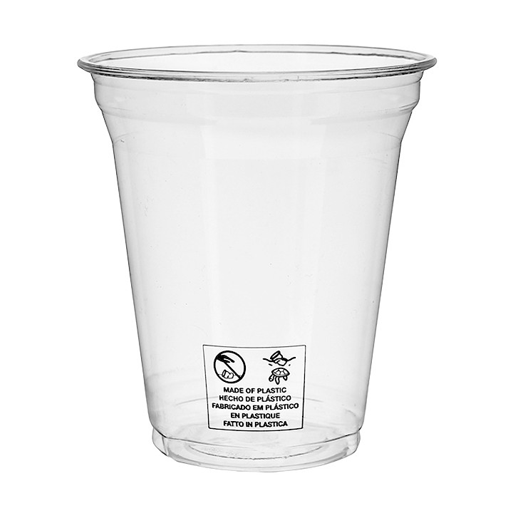 Cornstarch Cup PLA Bio Clear 450ml Ø9,5cm (75 Units)  