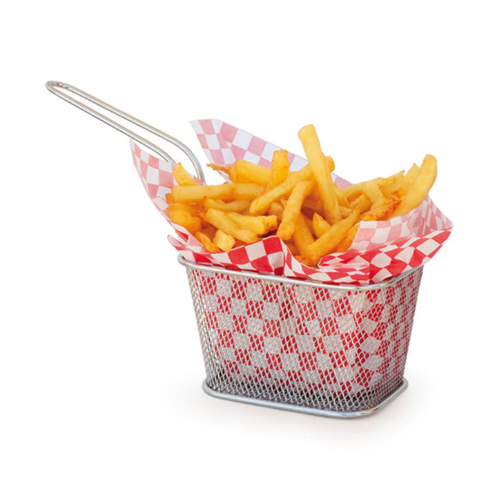 Paper Food Wrap Grease-Proof Red 28x33cm (4000 Units)