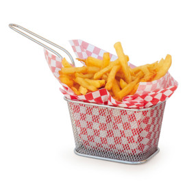 Paper Food Wrap Grease-Proof Red 31x38cm (4000 Units)