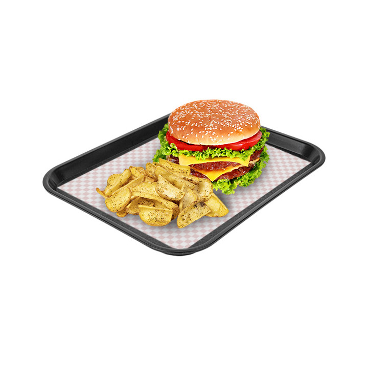 Paper Food Wrap Grease-Proof “Vichy” Red 31x42cm (1000 Units) 