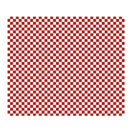 Paper Food Wrap Grease-Proof Red 28x33cm (4000 Units)