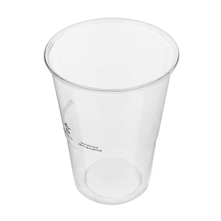 Plastic Cup PP Clear 650ml (50 Units) 