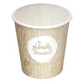 Paper Cup PLA "BioWare" Eco-Friendly 4 Oz/120ml Ø6,2cm (80 Units)