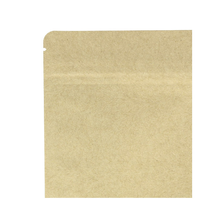 Paper StandUp Kraft with self closing and Window 16+8x26cm (500 Units)
