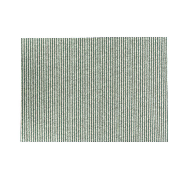 Cotton Placemat "Day Drap" Green Line 32x45cm (12 Units) 