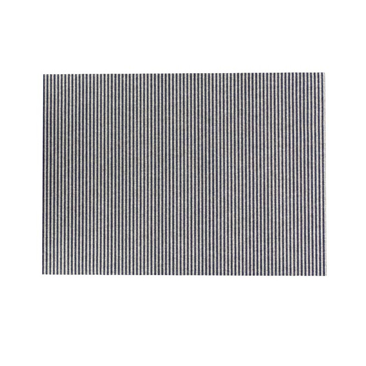 Cotton Placemat "Day Drap" Blue Line 32x45cm (12 Units) 