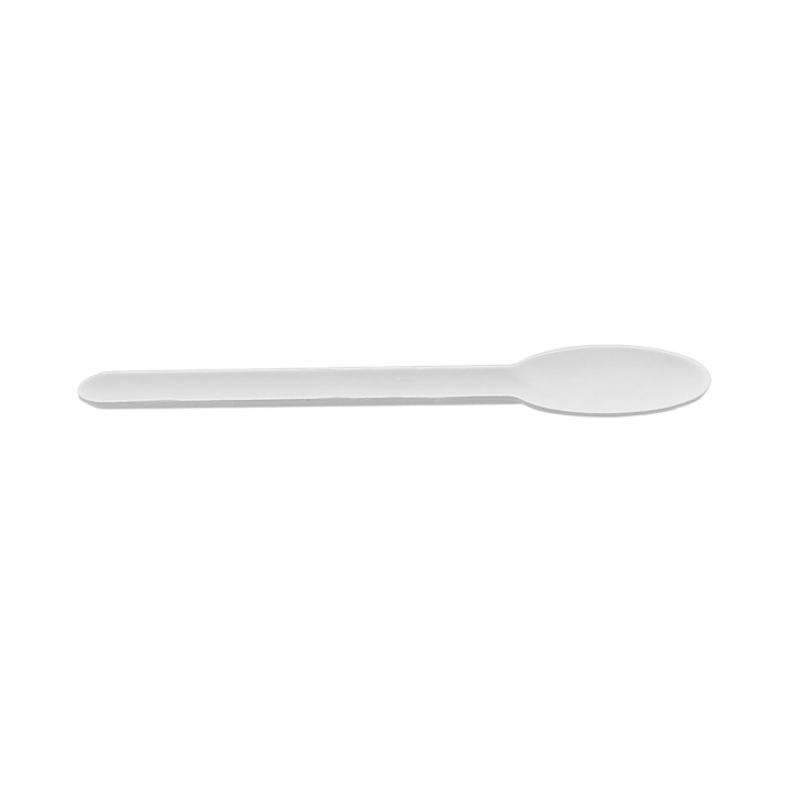Sugarcane Spoon White 16cm (50 Units)