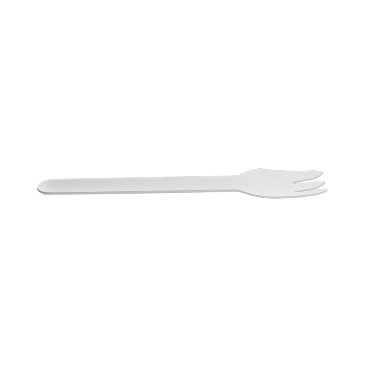 Sugarcane Fork White 16cm (1.000 Units)