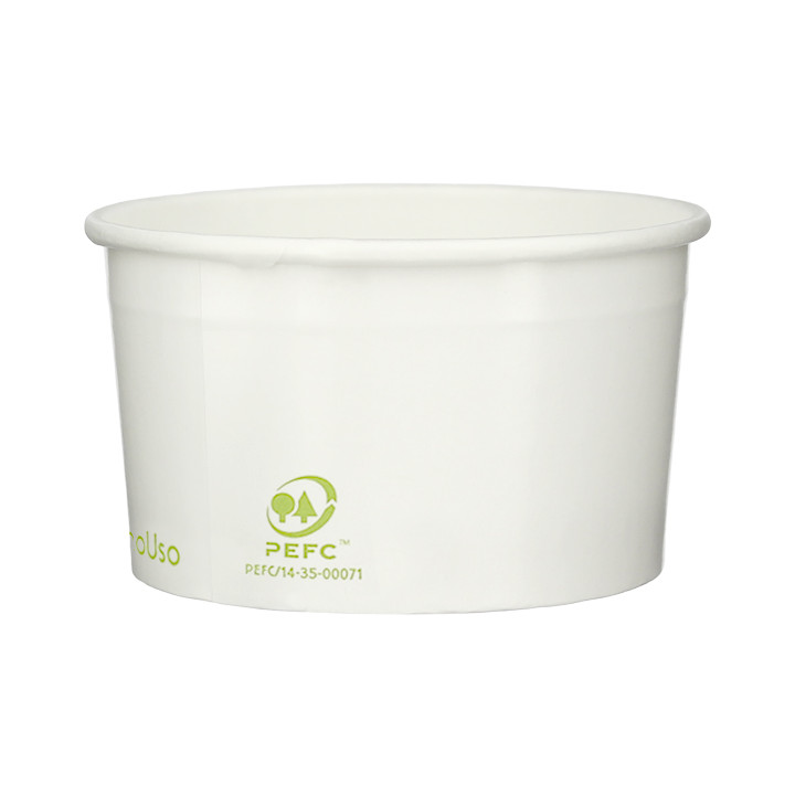 Paper Ice Cream Container Eco-Friendly 100ml (65 Units) 