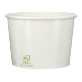 Paper Ice Cream Container Eco-Friendly 260ml (55 Units)