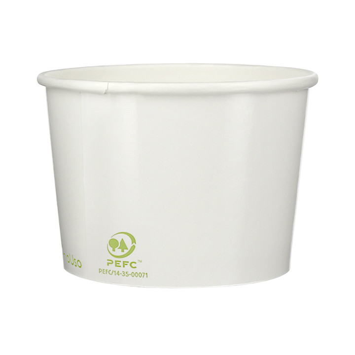 Paper Ice Cream Container Eco-Friendly 260ml (55 Units)