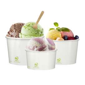 Paper Ice Cream Container Eco-Friendly 310ml (1200 Units)