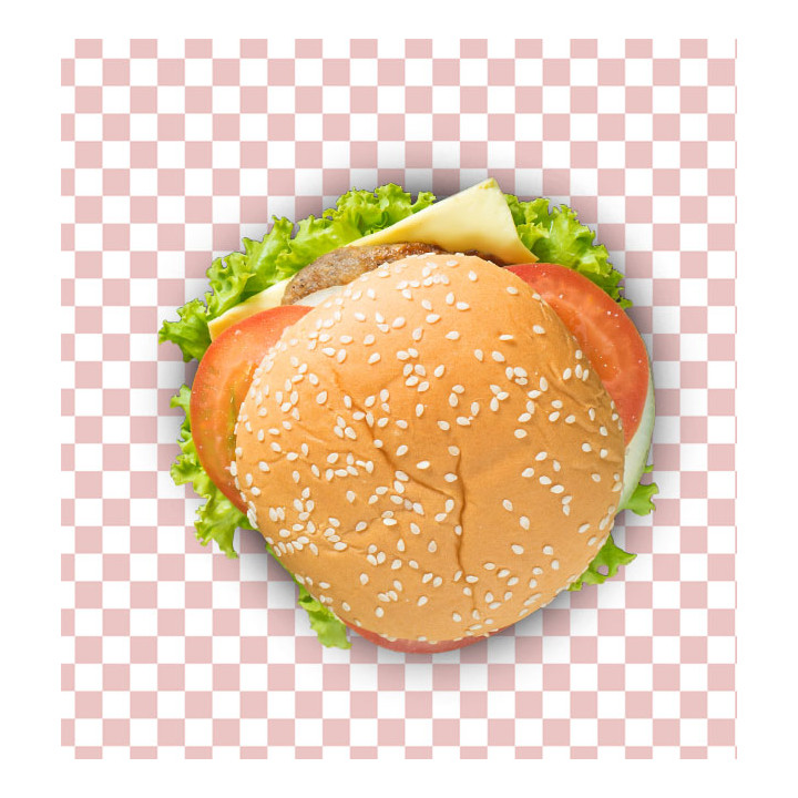 Paper Food Wrap Grease-Proof “Vichy” Red 31x35cm (1000 Units) 