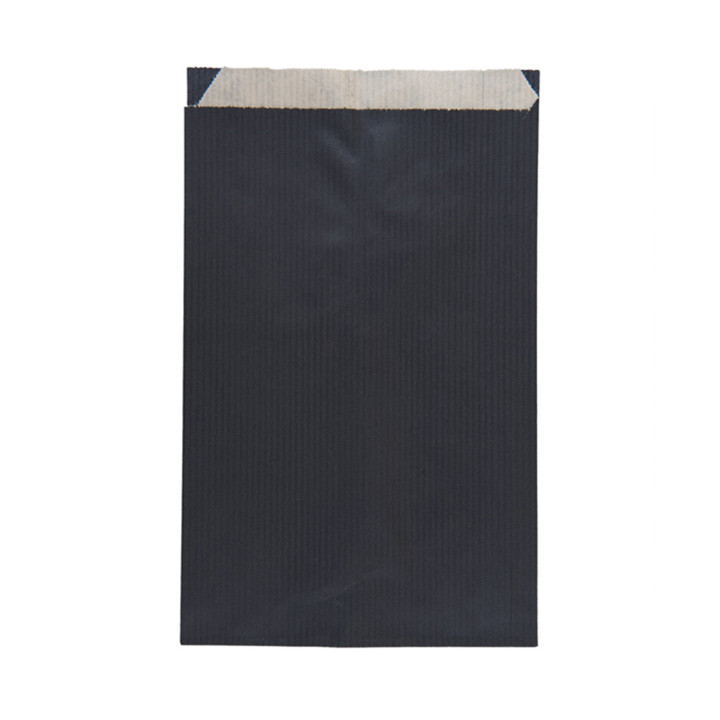 Paper Envelope Kraft Black 19+8x35cm (750 Units)