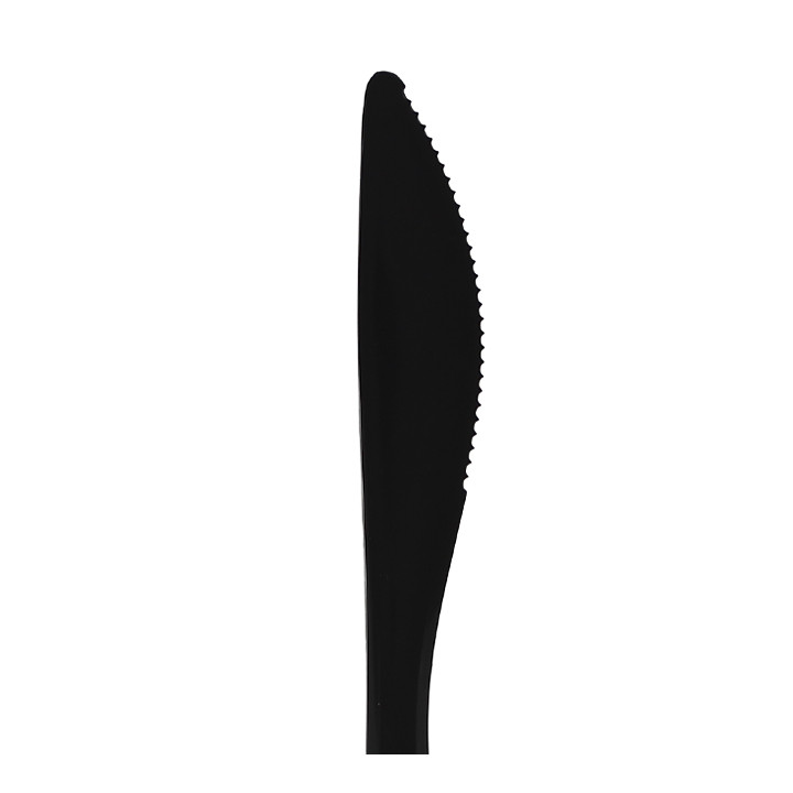 Reusable Knife PP Mineral "Hercules" Black 185mm (50 Units)