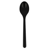 Reusable Spoon PP Mineral "Hercules" Black 185mm (50 Units)