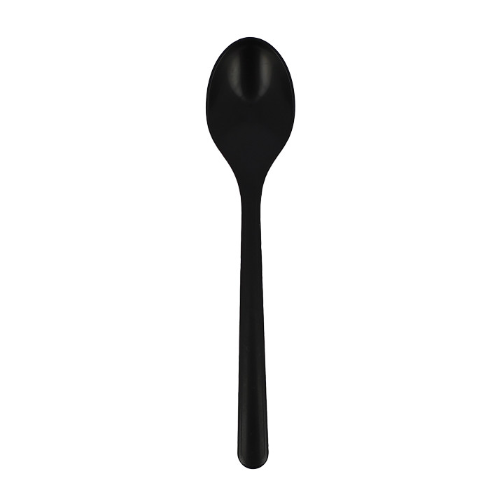Reusable Spoon PP Mineral "Hercules" Black 185mm (1.000 Units)