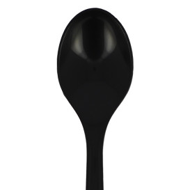 Reusable Teaspoon PP Mineral "Hercules" Black 130mm (1.000 Units)