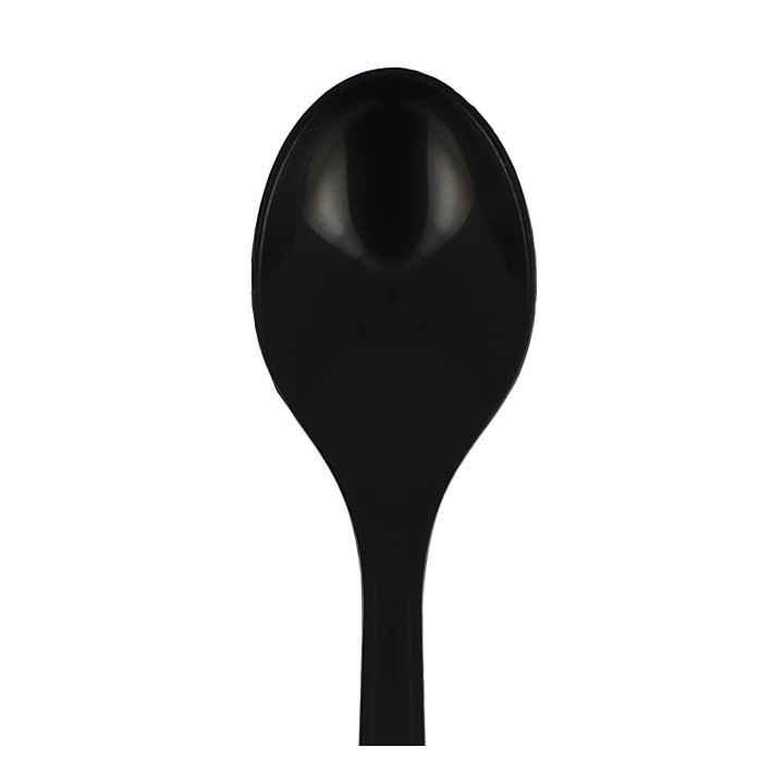 Reusable Teaspoon PP Mineral "Hercules" Black 130mm (1.000 Units)