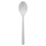 Reusable Spoon PP Mineral "Hercules" White 185mm (50 Units)