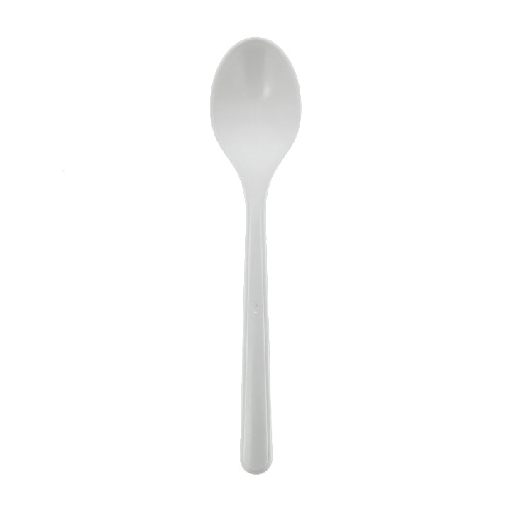 Reusable Spoon PP Mineral "Hercules" White 185mm (50 Units)
