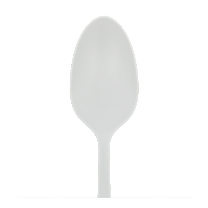 Reusable Spoon PP Mineral "Gaia" White 190mm (200 Units)