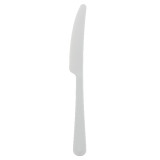 Reusable Knife PP Mineral "Gaia" White 197mm (200 Units)