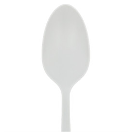Reusable Spoon PP Mineral "Gaia" White 190mm (100 Units)