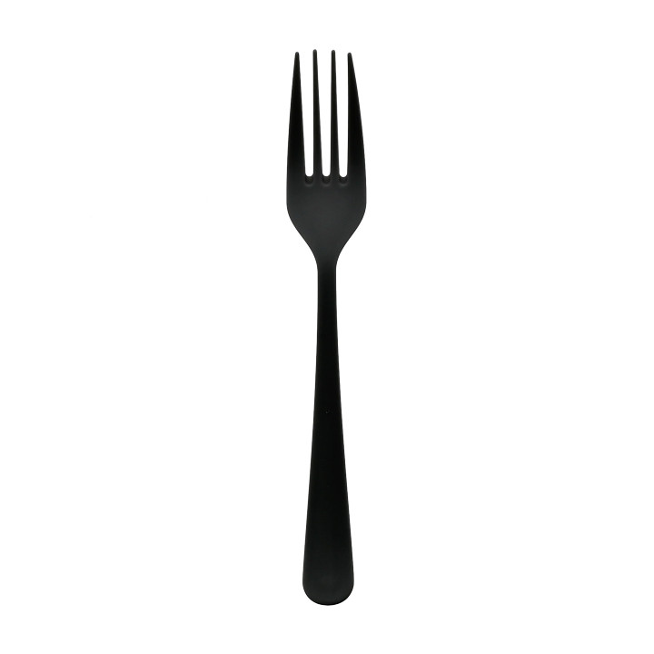 Reusable Fork PP Mineral "Gaia" Black 190mm (200 Units)