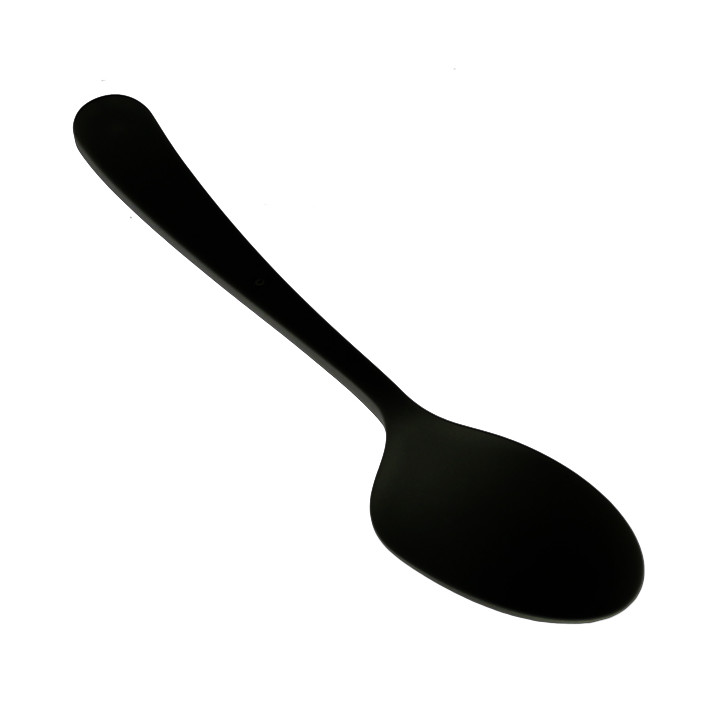 Reusable Spoon PP Mineral "Gaia" Black 190mm (10 Units)